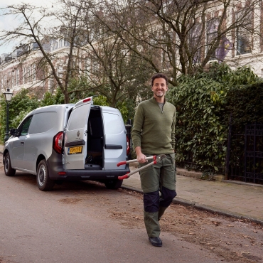Ook met een elektrische bus komt je gereedschap gemakkelijk mee